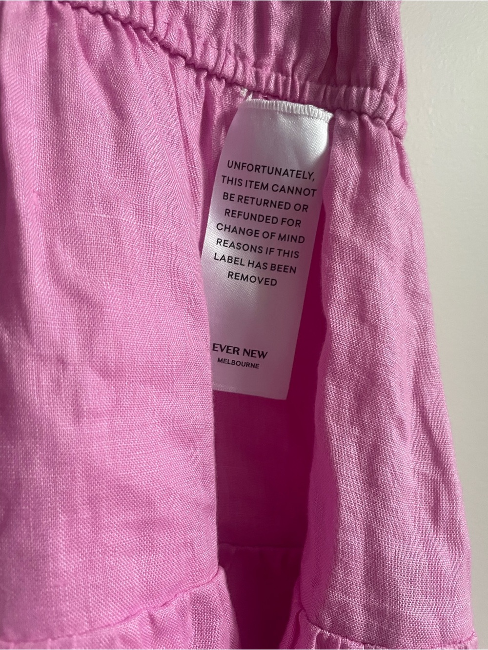Ever New Pink Ruffle-Shoulder Linen Maxi Dress - Picture 3 of 10